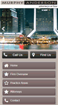 Mobile Screenshot of murphyandersonlaw.com